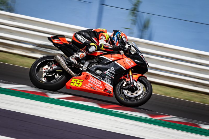 On board a Misano con Massimo Roccoli